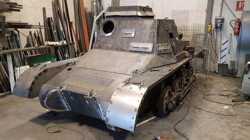WW2 Panzer I Tank Replica To Run At Tiger Day And TANKFEST!