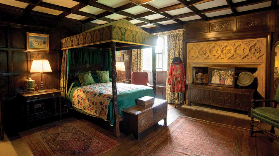 The State Bedroom at Athelhampton House