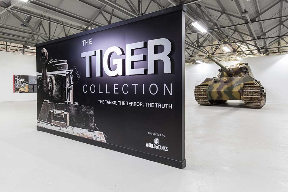 The Tiger Collection exhibition at The Tank Museum