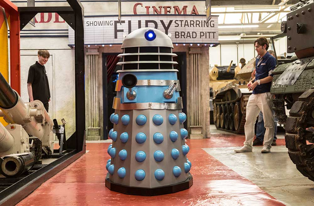 Dalek at the Sci-Fi Weekend at The Tank Museum