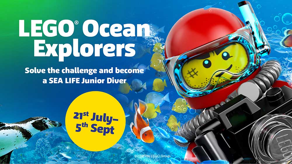 Lego Ocean Explorers at Weymouth SEA LIFE