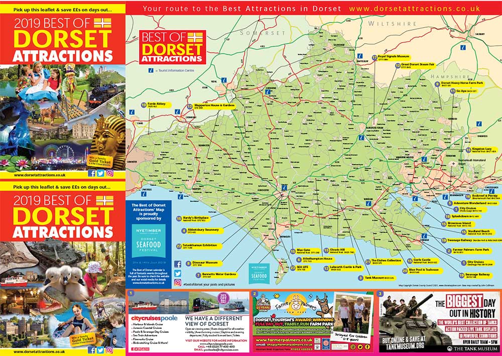 Best of Dorset Attractions 2019 Brochure