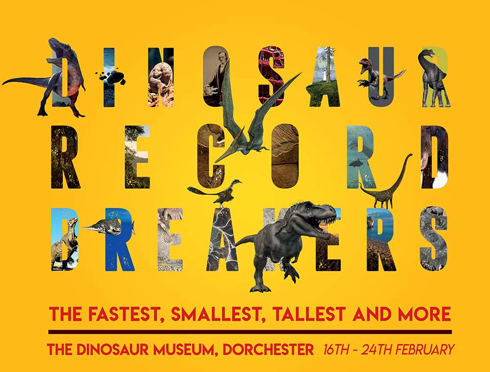 Dinosaur Record Breakers, this February half-term at the Dinosaur Museum in Dorchester
