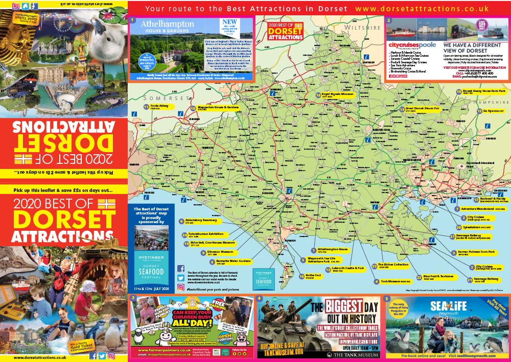 Best of Dorset 2020 Brochure front