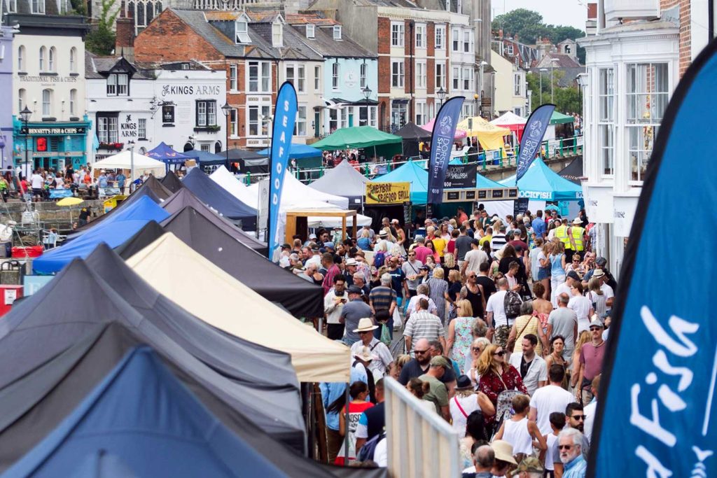 Nyetimber Dorset Seafood Festival 2020 at Weymouth Harbour