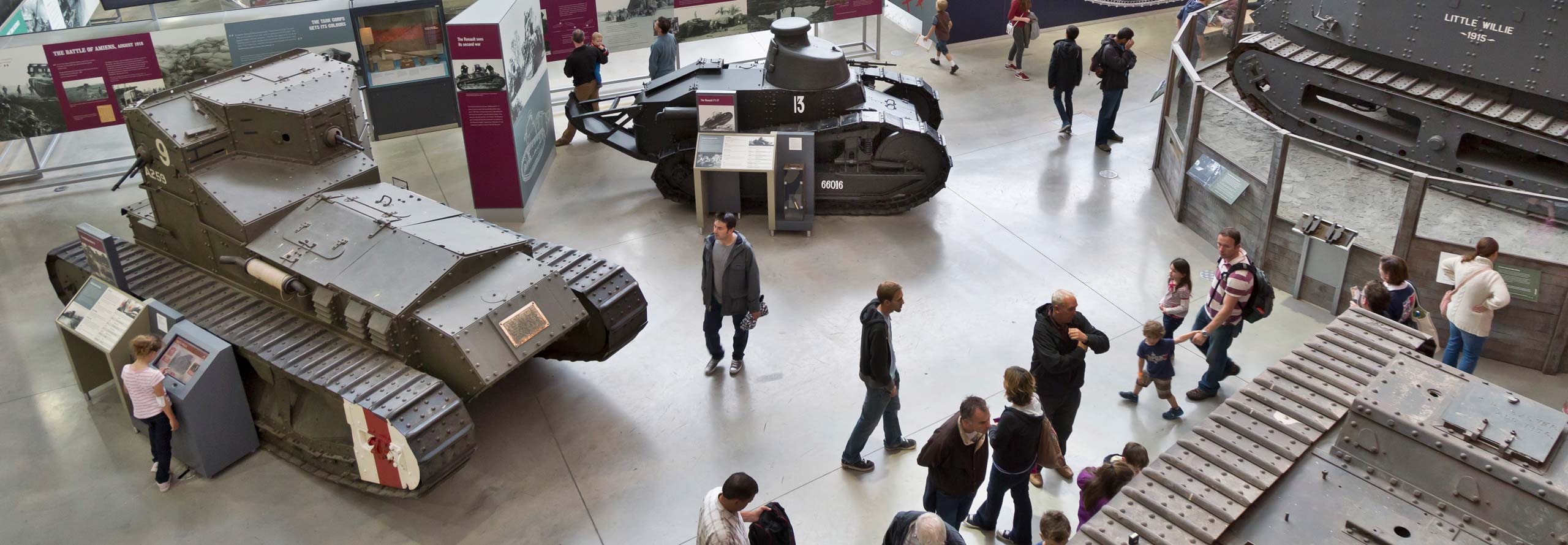 Tank Museum hall