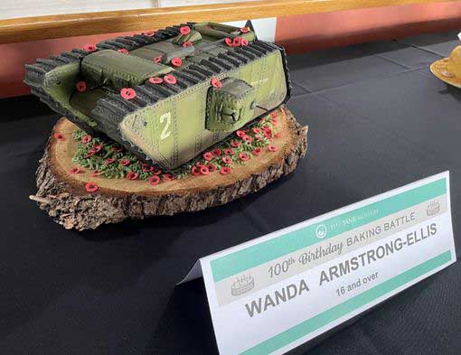 Tank Museum Cake Competition